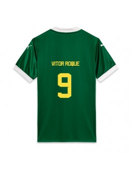 Billige Palmeiras Vitor Roque #9 Hjemmedrakt 2025-26 Kortermet